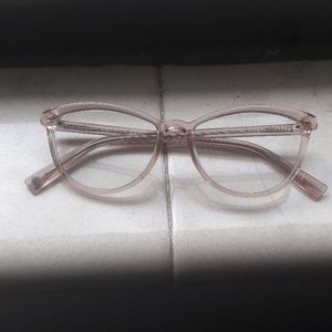 Pink Translucent Glasses